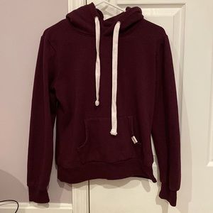Reflex Women’s Small Maroon Pullover Hoodie Sweatshirt